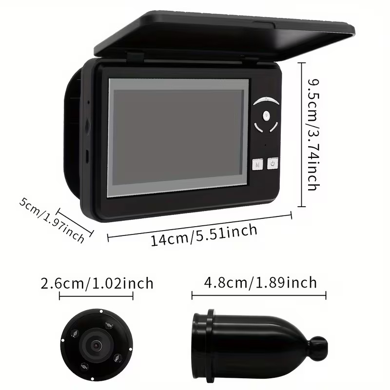 4.3" Portable Underwater Fishing Camera with 15m Cable - Image 2